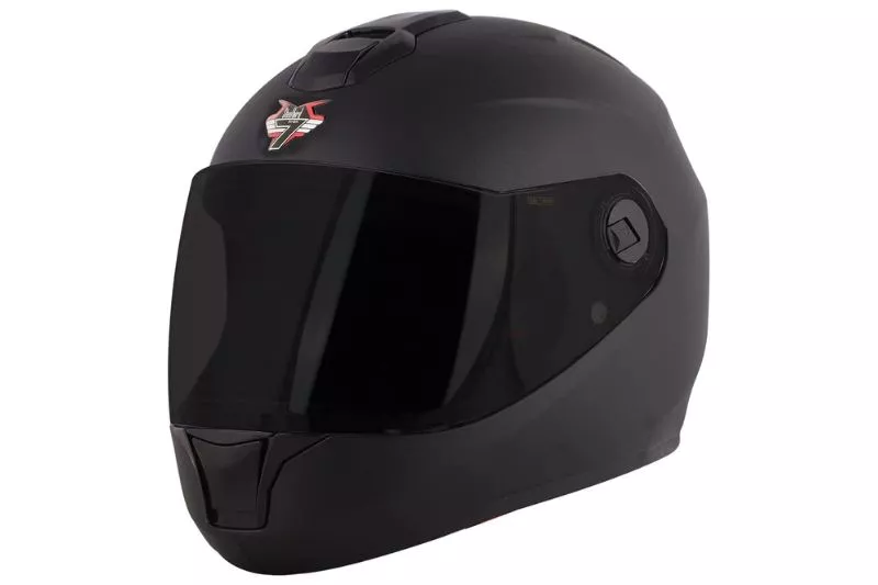 Steelbird SBH-11 7Wings Black Full Face Helmet