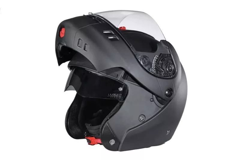 Studds Ninja 3G Flip Up Helmet with Double Visor