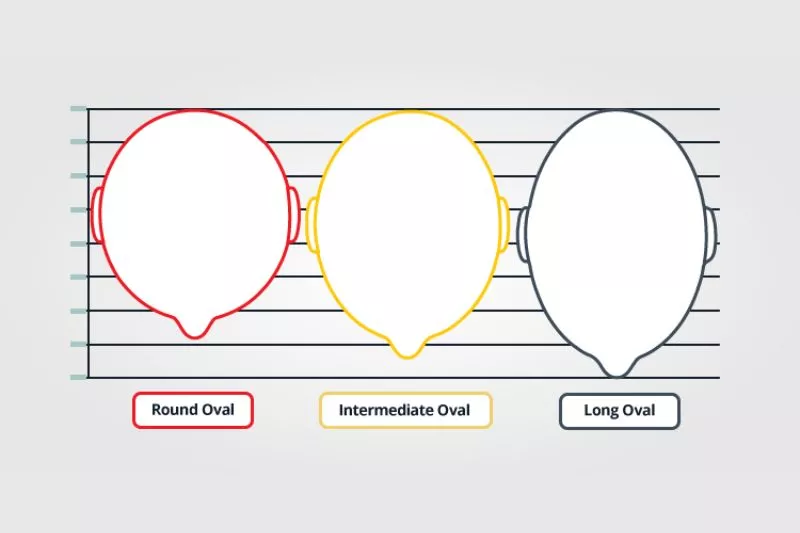 Head shapes diagram