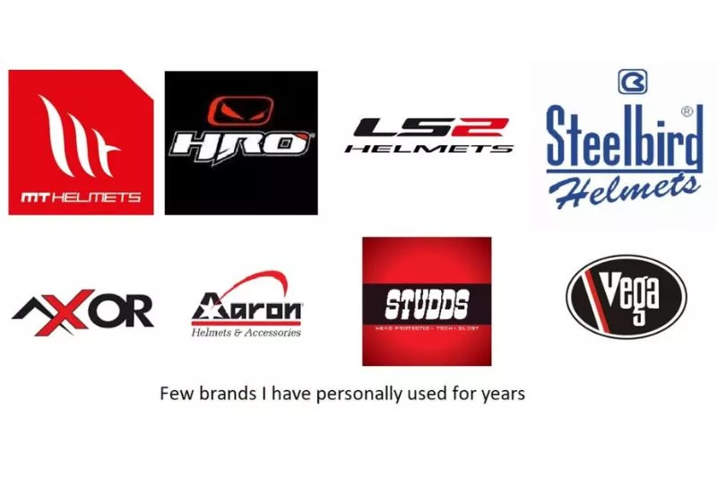 Helmet brands