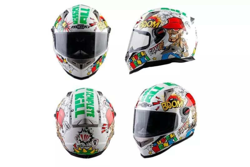 Helmet graphics