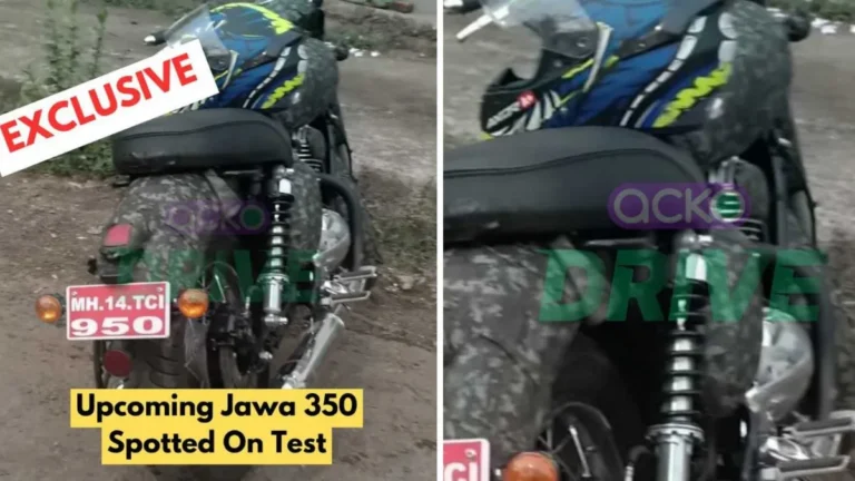 New Jawa 350 Spied